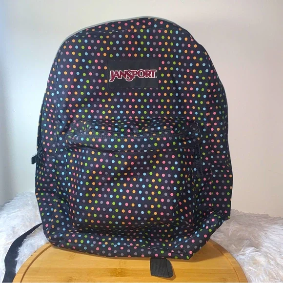 【INCHANT ME】Velour Dot Backpack b14157310fcbb884d8d979122bad66